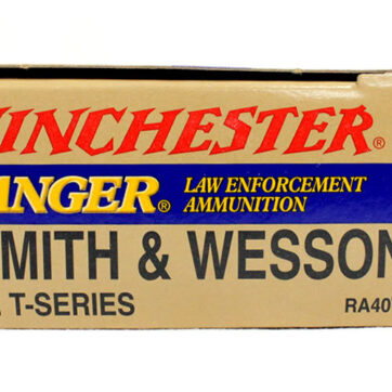 Winchester 40 S&W 180 gr JHP T-Series Police Trade 50/Box