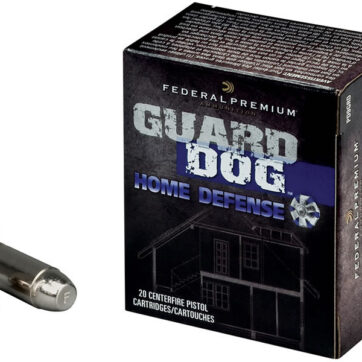 Federal 45 Auto 165 gr Expanding FMJ Guard Dog 20/Box