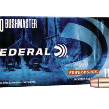 Federal 450 Bushmaster 300 gr Jacketed Hollow Point Power-Shok 20/Box