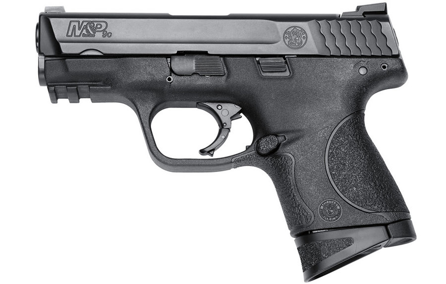 Smith & Wesson M&P9C 9mm Compact Size Centerfire Pistol with No Thumb Safety